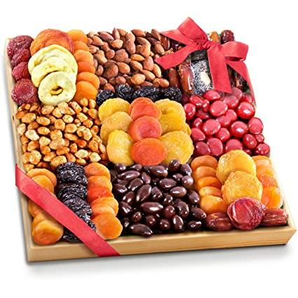 Chocolate, Nuts and Fruit Tray image 0