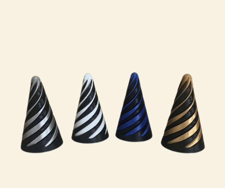 Spiral Cone Fidget (4pk) image 0